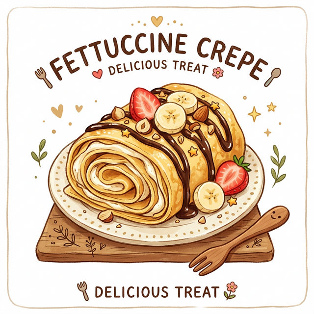 Crepe / Fettuccine Crepe